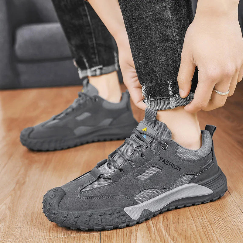 Men's Thick-Sole Anti-Slip Outdoor Platform Sport Shoes