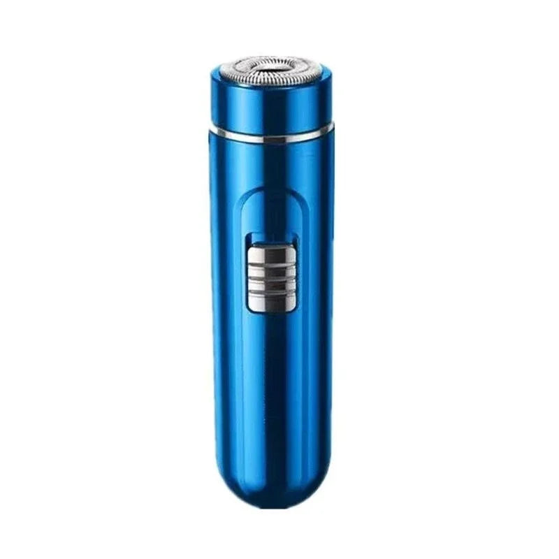 USB Rechargeable Electric Razor for Men — Wet & Dry One-Button Shaver for Home, Car & Travel