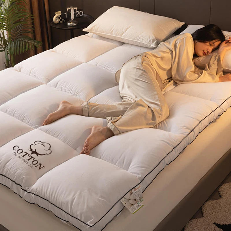 Thickened Warm Bed Mattress – Hotel & Home Single Mattress, Multiple Sizes & Styles