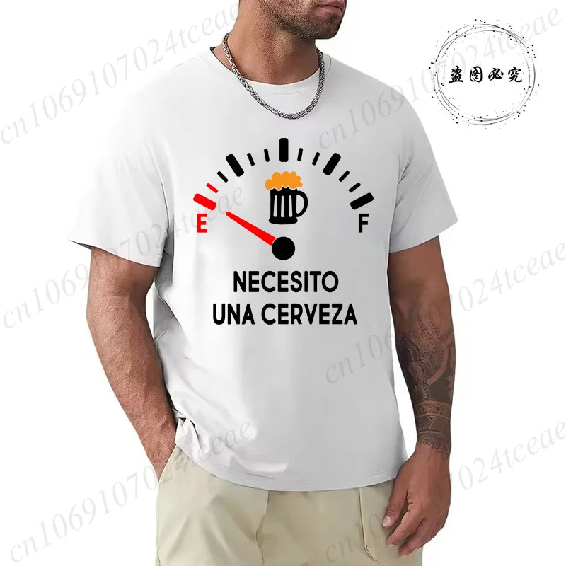 Beer Lover Graphic T-Shirt — Funny Unisex Casual Tee for Men & Women