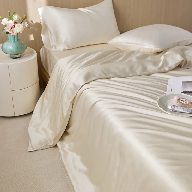 Eucalyptus Lyocell Duvet Cover – Summer Cooling Bamboo Bed Cover, Single to King