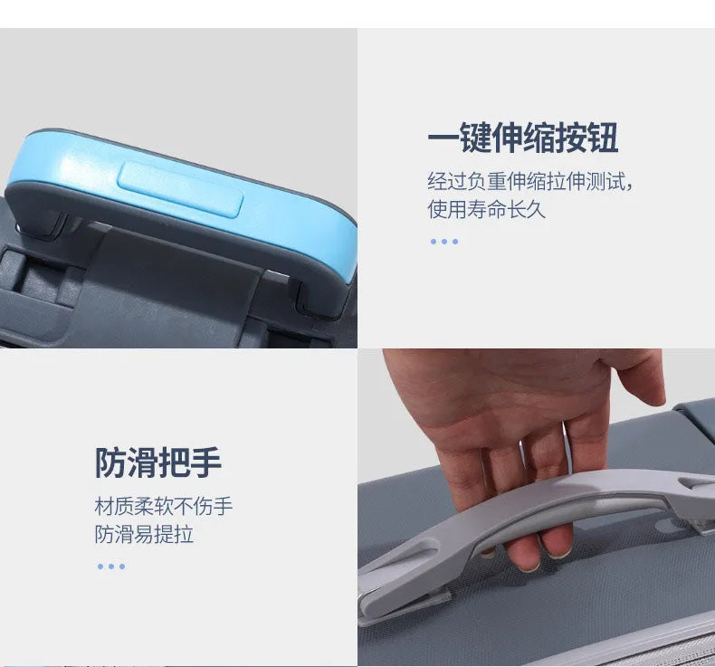 Kids Stroller Suitcase – 2-in-1 Ride-On & Sitting Waterproof ABS Trunk with Lock