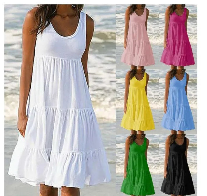 Sexy Backless Slit Midi Gown — Sleeveless Bodycon Party Dress