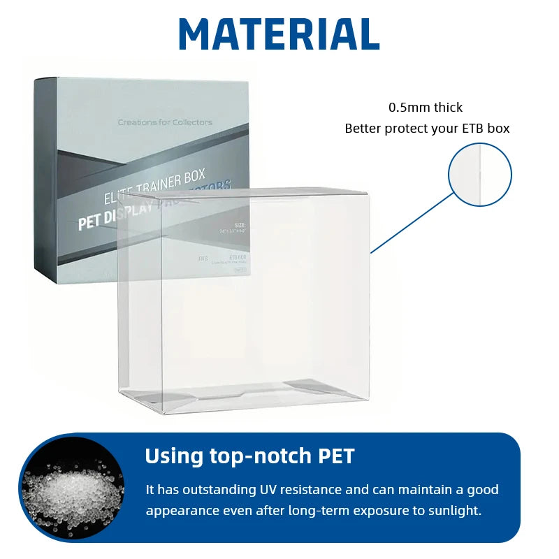 PET Plastic Protective Cover for Elite Training Boxes