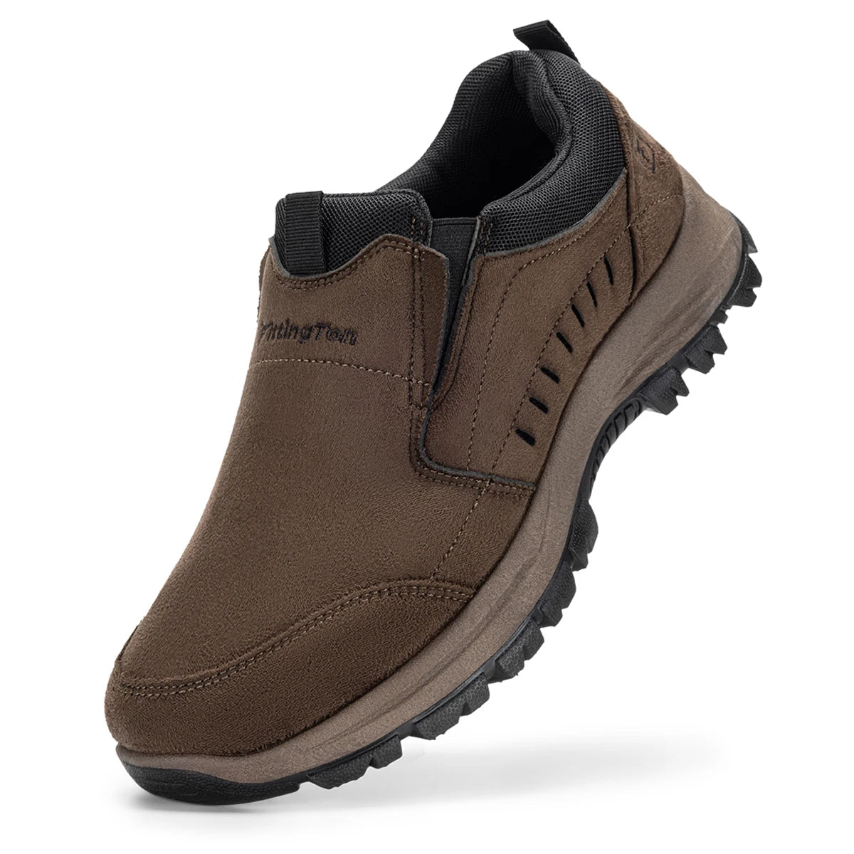 Men's Slip-On Loafers – Lightweight Business Casual Shoes with Arch Support