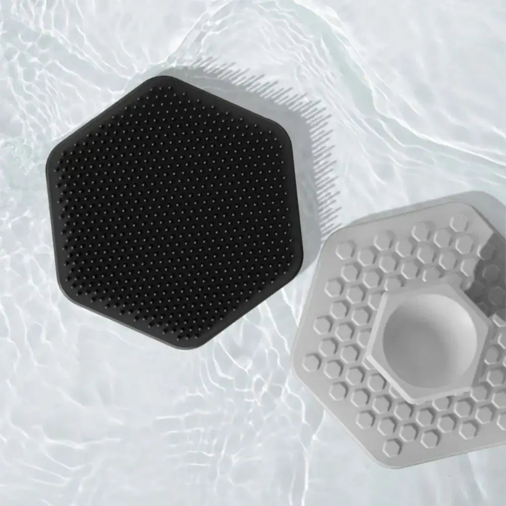 Silicone Face Cleansing Brush for Men – Deep Clean, Shave Prep & Facial Massage Scrubber