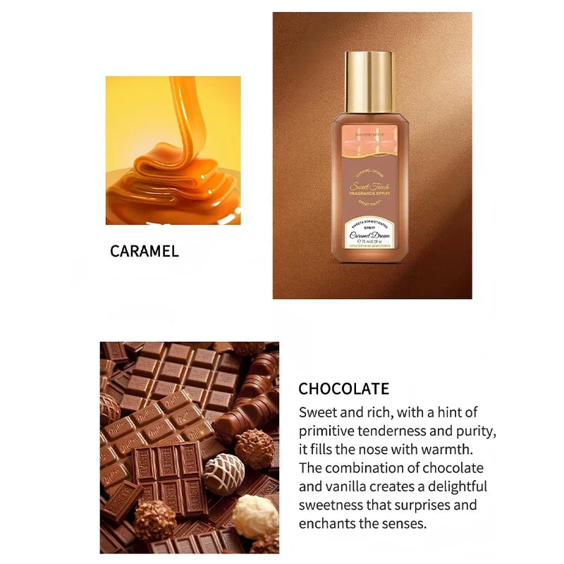 Caramel Gourmet EDT 75ml – Arabic Floral Chocolate Woody Fragrance