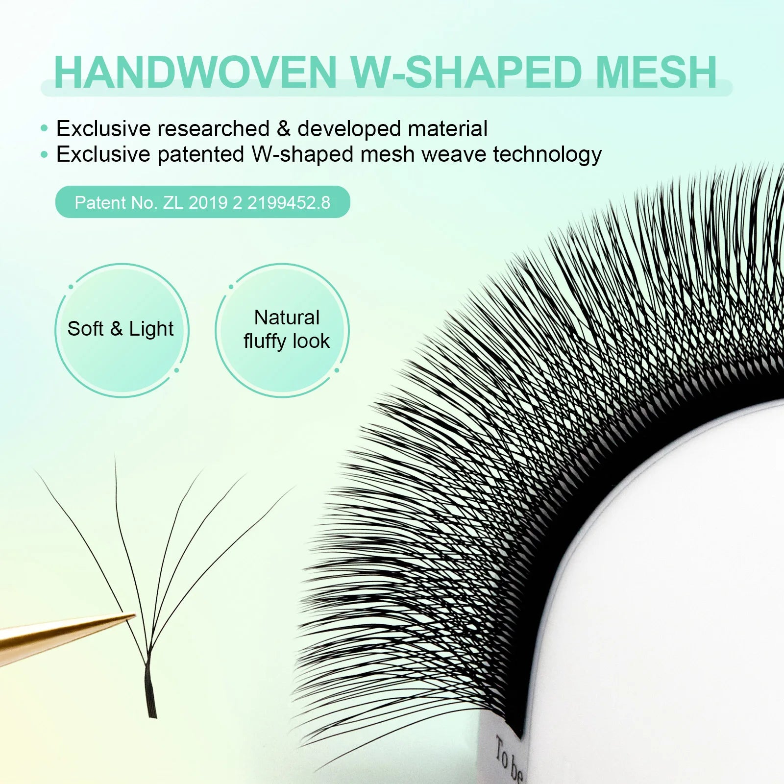 Salon-Perfect Lashes. Every Time. — NAGARAKU W Shape Premade Fan Eyelash Extensions | 3D 4D 5D, C & D Curl, 0.07mm, 8–15mm, Natural Soft Light