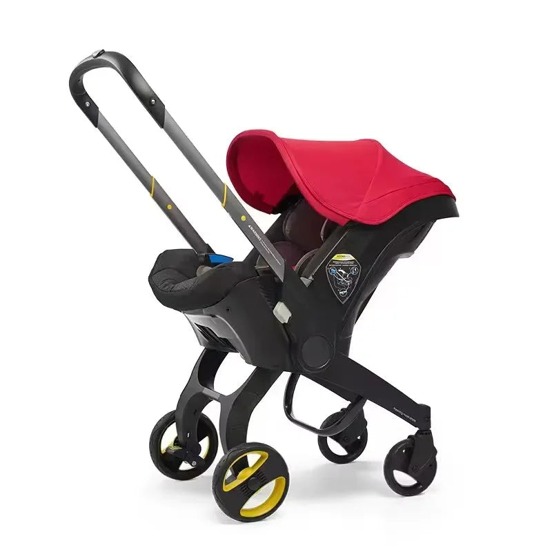 Compact Baby Stroller — Lightweight Reversible Travel Pram for Newborns & Toddlers