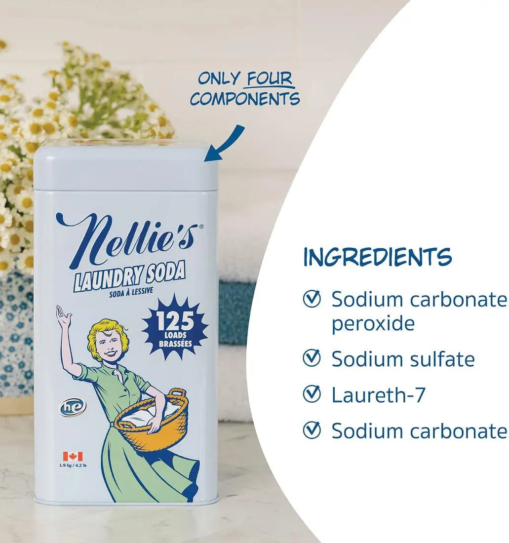 One Tablespoon. 125 Loads. Zero Waste. — Concentrated Laundry Detergent Powder | 4 Ingredients, HE & Septic Safe, All Machines