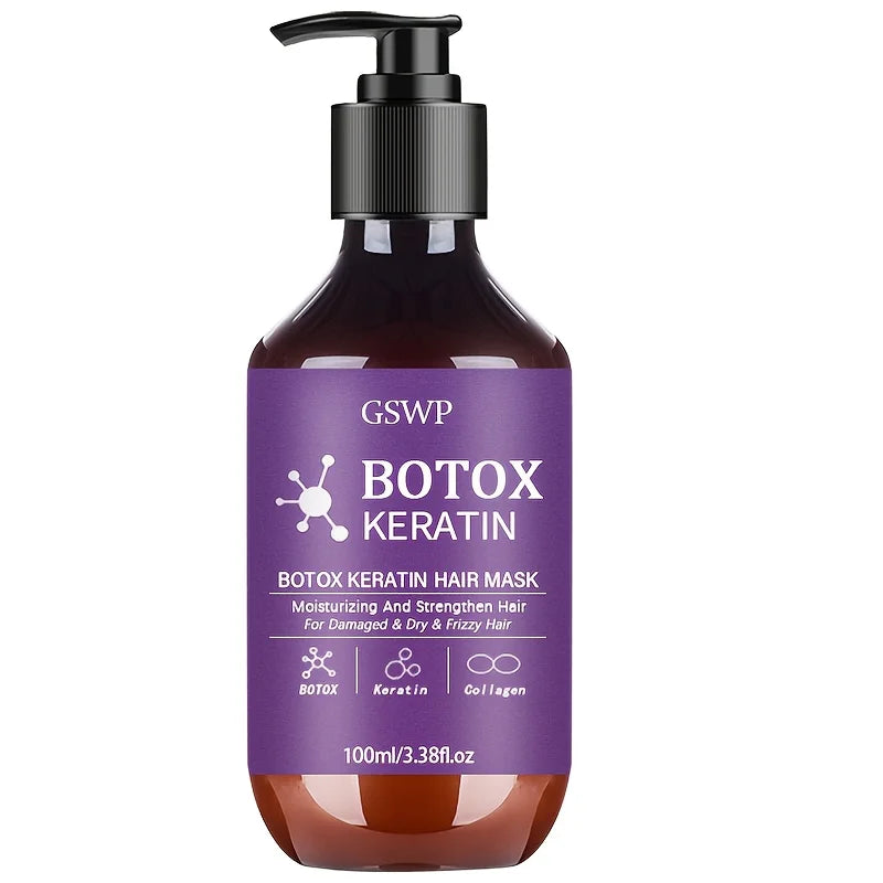 GSWP Botox Keratin Hair Mask — Moisturizing Frizz & Split End Treatment 100ml/200ml