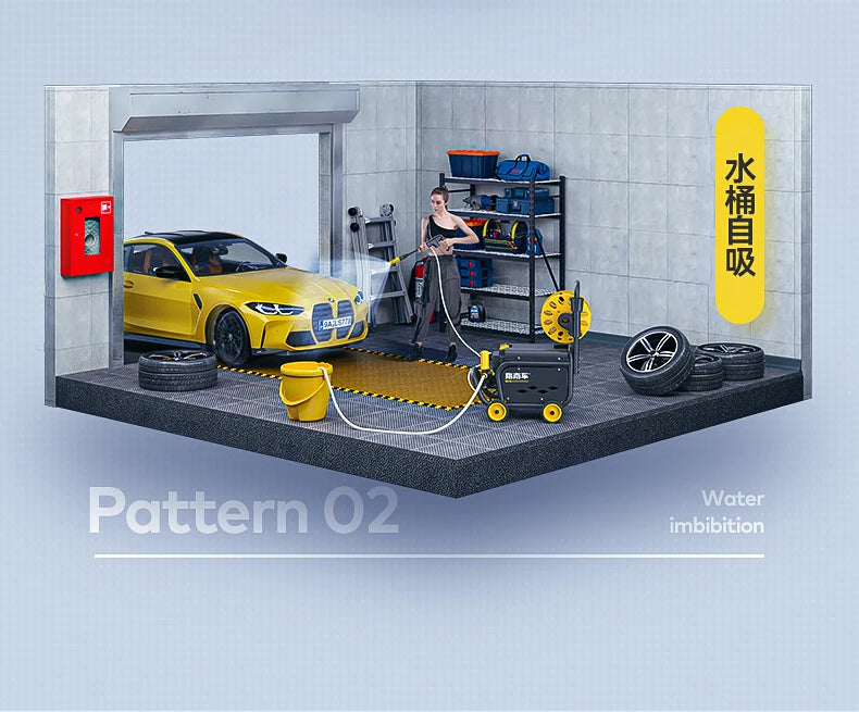 250 Bar High-Pressure Car Washer – 2000W, Foam Cannon, 35m Hose, IPX5, Pressure Gauge