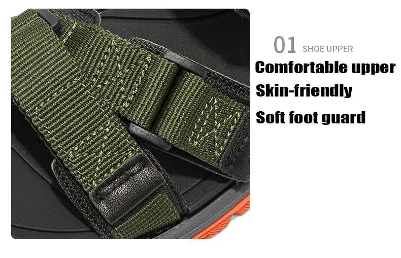 Men's Casual Outdoor Sport Sandals – Breathable Hiking & Beach Sandals