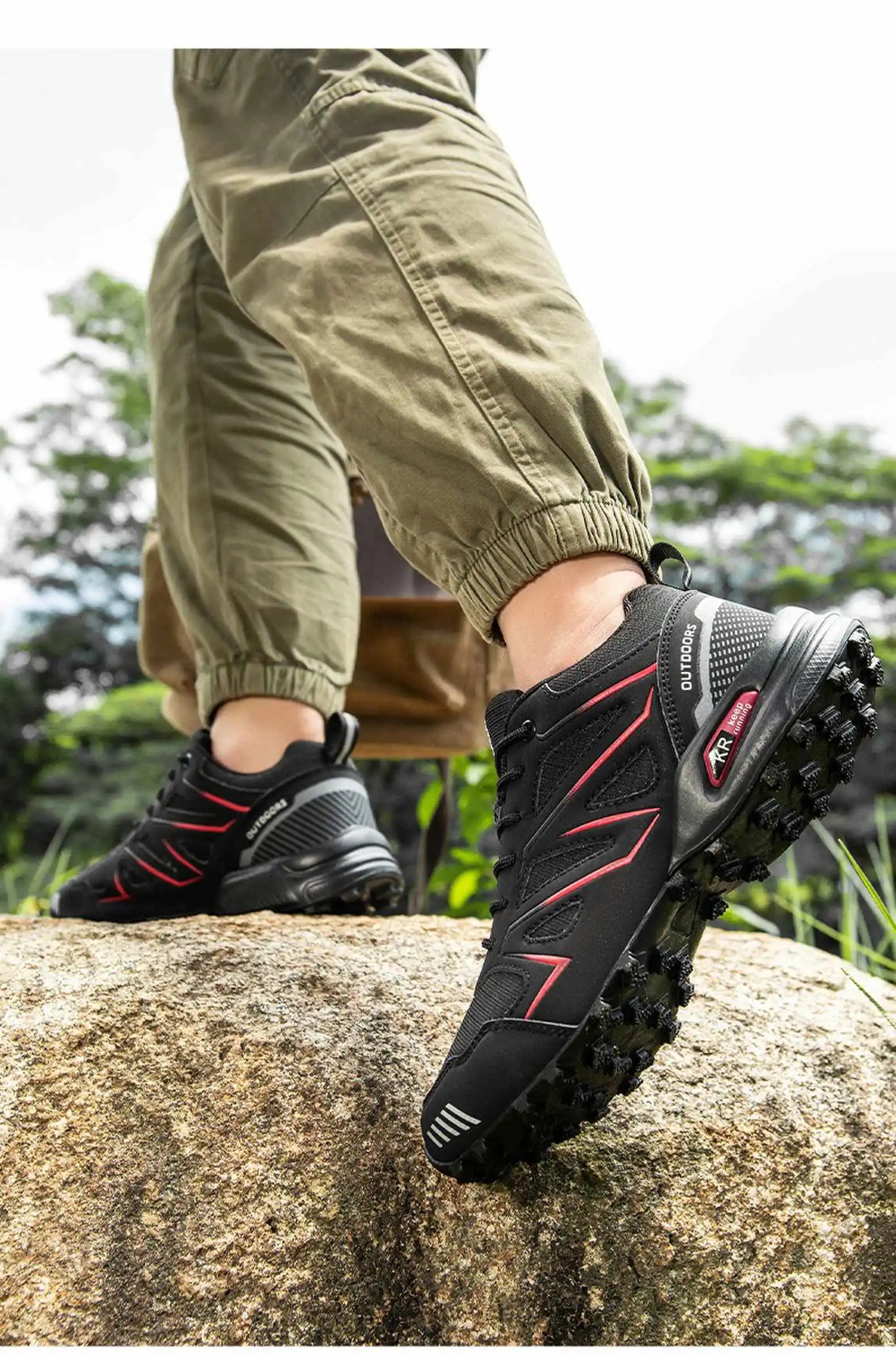 Men's Waterproof Hiking & Trekking Shoes – Tactical Outdoor Boots