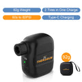 Mini Electric Bike Pump for Presta and Schrader Valves, 100 PSI