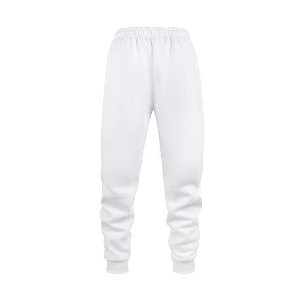 Men's Solid Color Jogging Sweatpants — Fitness Running Sport Trousers
