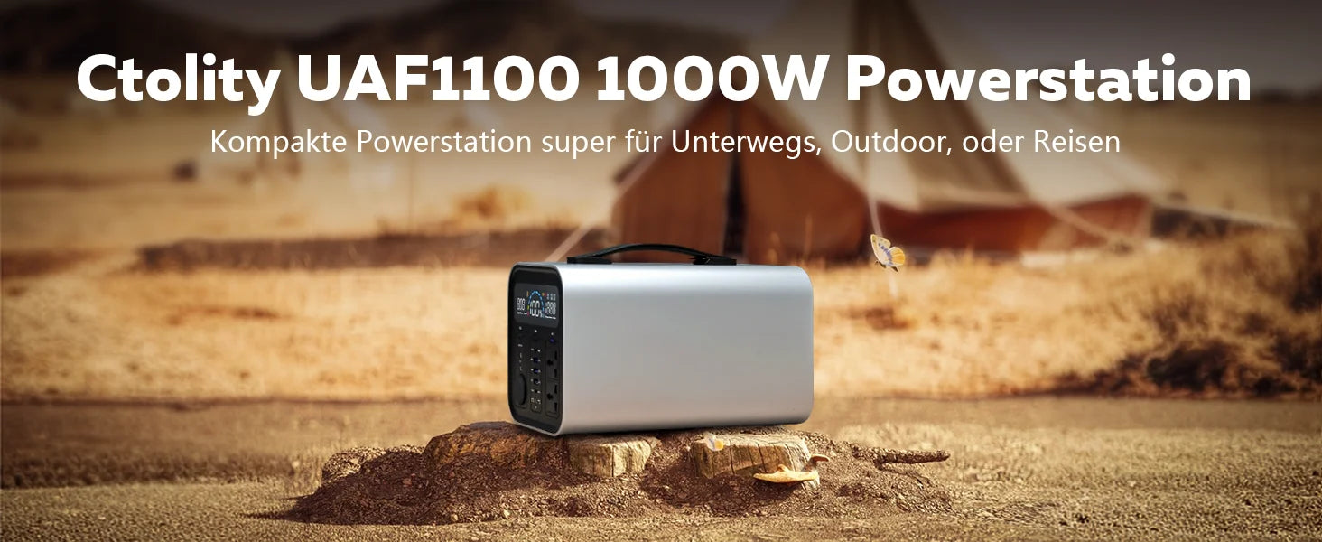 Portable Power Station — 2400W / 1800W / 500W LiFePO4 Solar Generator & Emergency Power Supply
