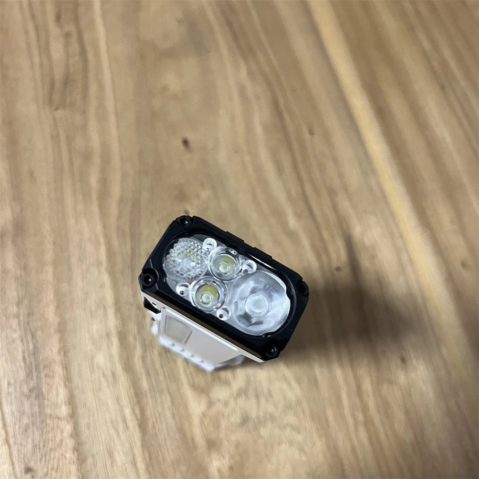 Wuben X4 Stepless Dimming EDC Flashlight – RGB LED, 3400mAh 18650 Battery, USB-C & Magnetic Tail
