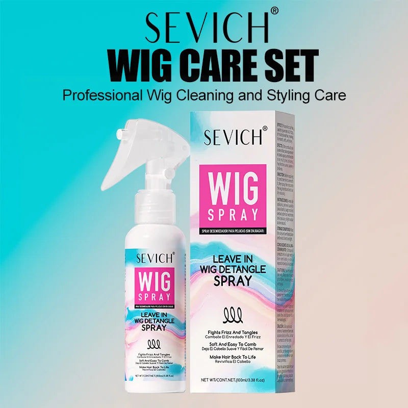 SEVICH Professional Wig Care Shampoo — Keratin Formula for Wigs & Natural Hair