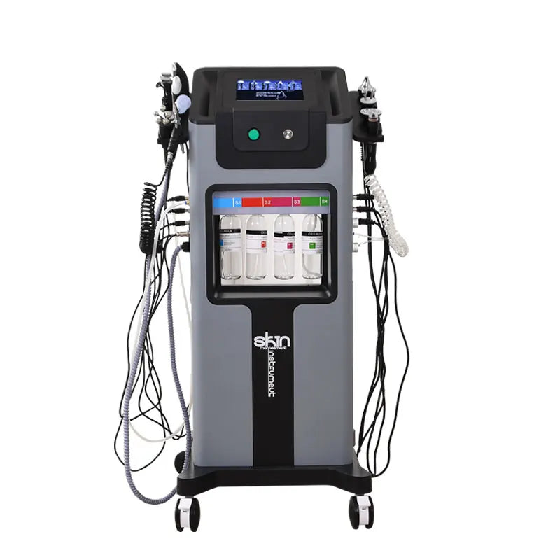 10-in-1 Hydra Aqua Facial Machine — Diamond Dermabrasion, Hydra Peeling & Skin Care System