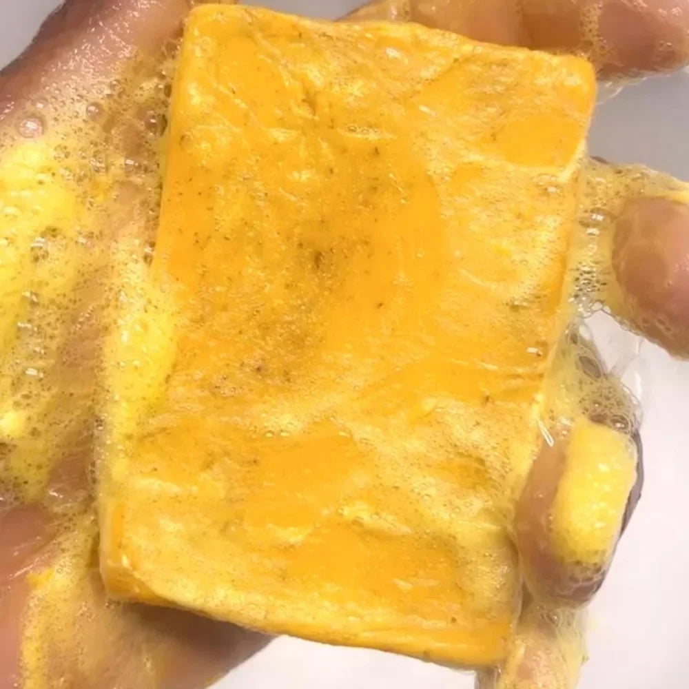 Turmeric Lemon Kojic Acid Soap Bar – Brightening, Dark Spot & Acne Facial & Body Soap