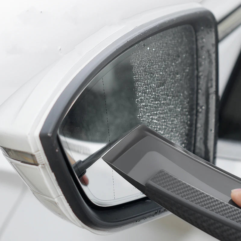 Soft Silicone Car Squeegee — Non-Scratch Window Wiper & Water Drying Blade for Car & Home Glass