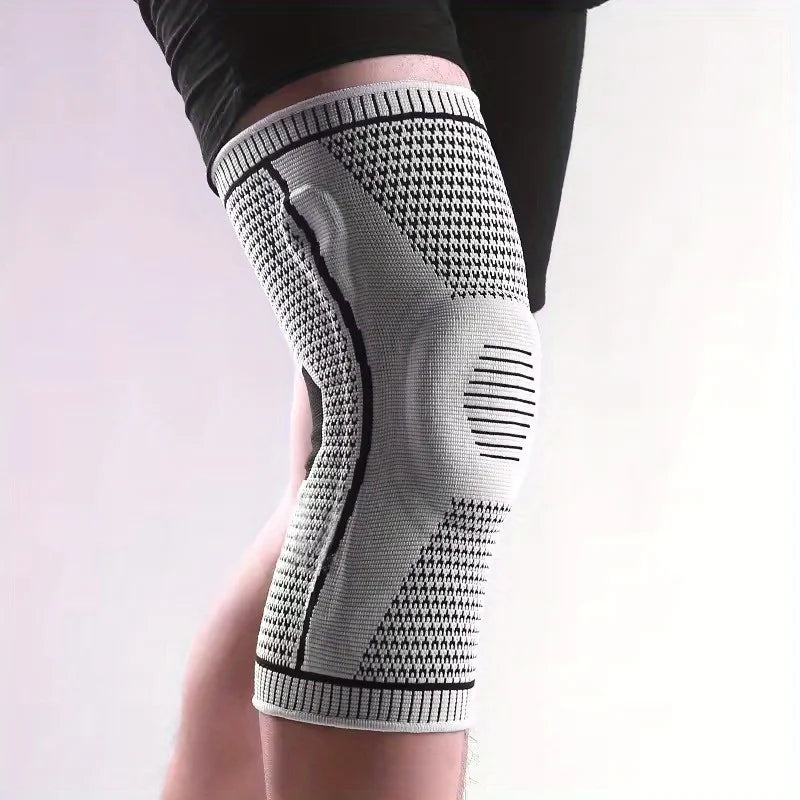 Non-Slip Knee Support Brace — Elastic Compression Sleeve for Arthritis, Sports & Joint Pain