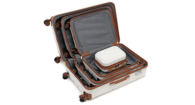 Kono ABS Luggage Set – TSA Lock & Spinner Wheels