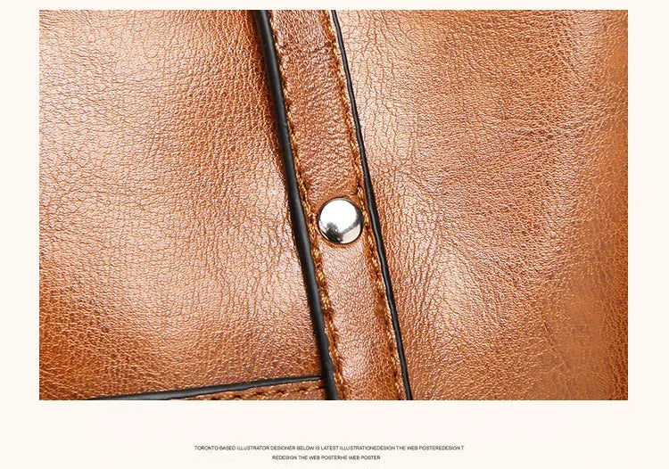 Vintage Oil Wax TPU Shoulder Bag – Hard Shell Tote Crossbody Satchel for Women