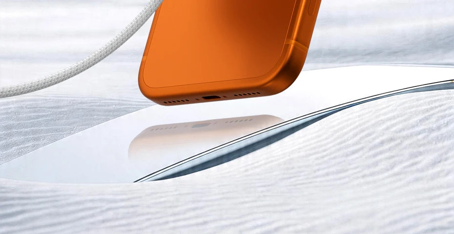 Hagibis Qi2.2 25W Dual-Sided Magnetic Wireless Charger – MagSafe Pad for iPhone 14–17 & AirPods