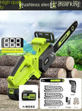 Portable Handheld Electric Saw — Cordless Mini Chainsaw for Wood Cutting