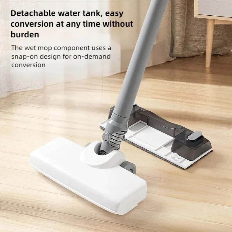 Cordless Vacuum Cleaner – 19000Pa Suction, Detachable Water Tank, 3 Modes for Floor, Carpet & Hardwood