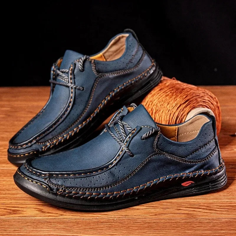 Men's Microfiber Slip-On Casual Shoes
