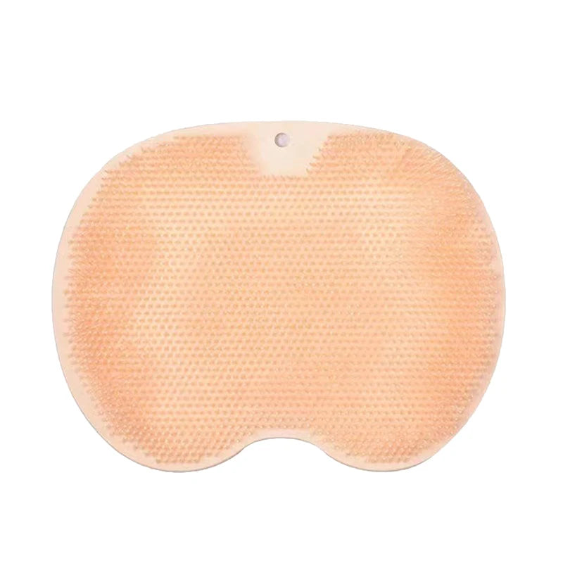 Exfoliating Shower Massage Mat – Non-Slip Bath Scrub Pad with Suction Cups for Foot & Body