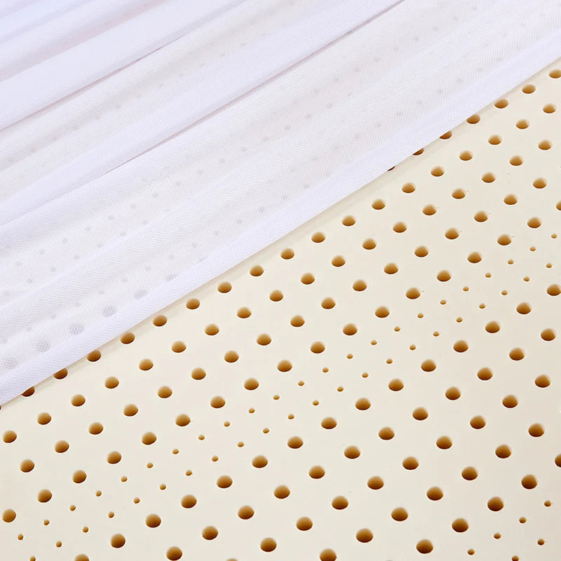 Authentic Natural Latex Mattress – Slow Rebound, Foldable, Cotton Cover, Customizable Sizes