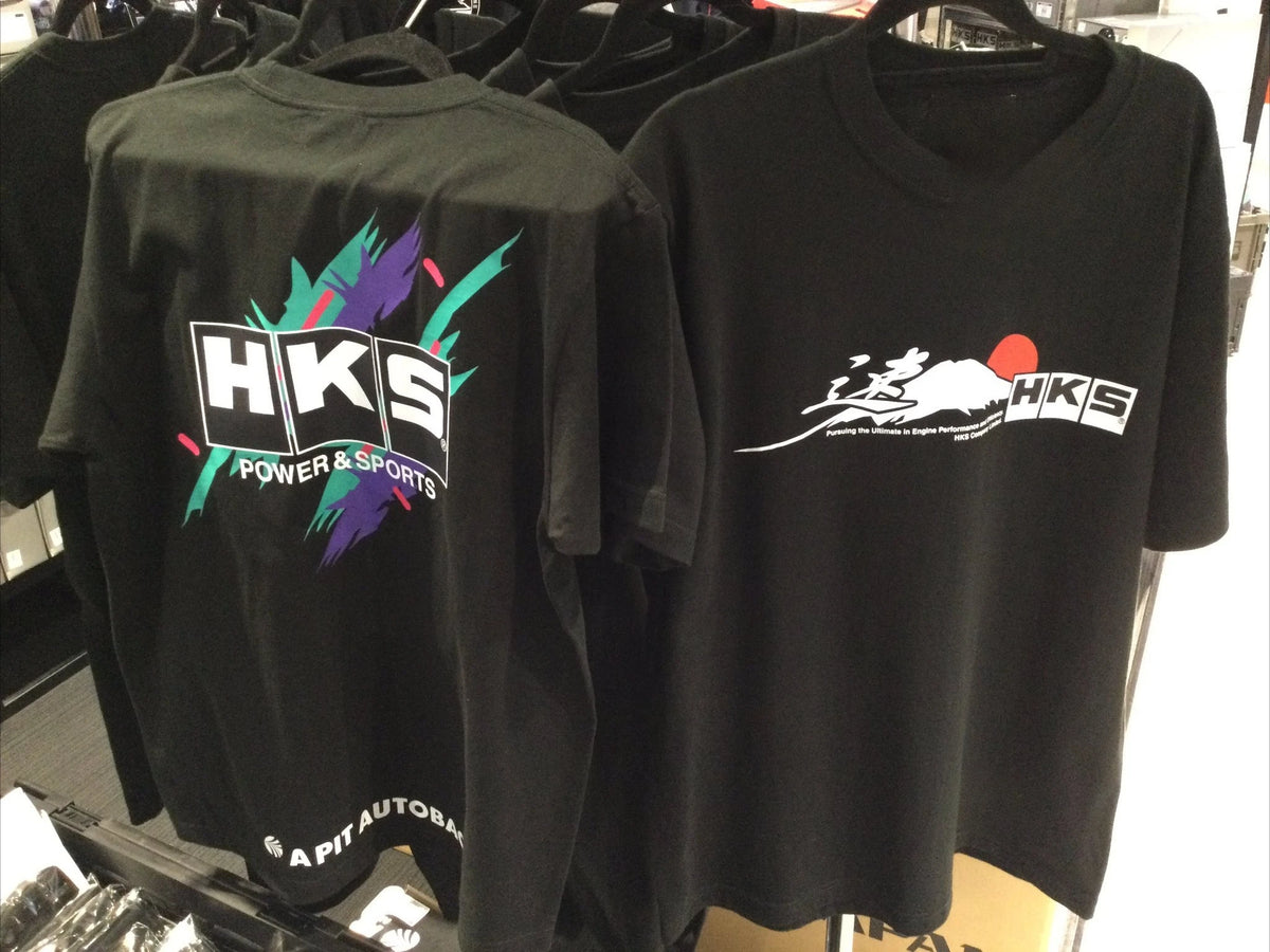 HKS JDM Car Enthusiast T-Shirt — Drifting Drag Racing Cotton Streetwear Tee