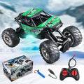 4-Way Remote Control Off-Road Climbing Toy Car with Lights & Anti-Slip Rubber Tires