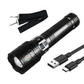Ultra Bright Long Range LED Tactical Flashlight – Rechargeable Portable Camping Lantern
