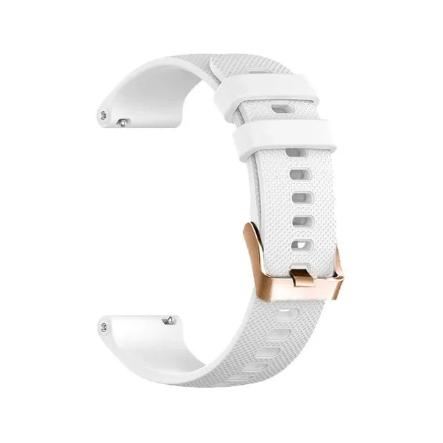 Leather & Silicone Watch Band for Huawei Watch GT 4/5 41mm & GT 5 Pro 42mm | 18mm Quick Release Strap