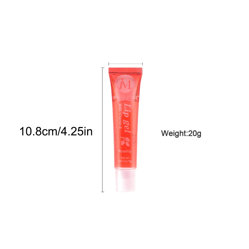 6-Piece Fruity Lip Gloss Set — Hydrating Glossy Clear Lip Gel