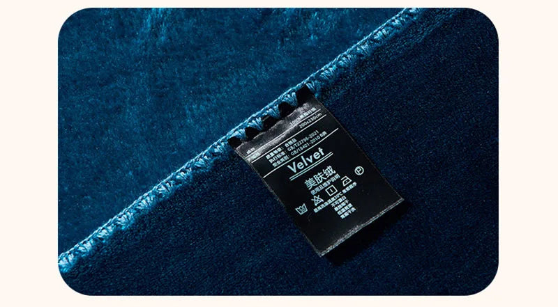 Shell Edge Milk Velvet Blanket – European Solid Color Silky Bedspread for All Seasons