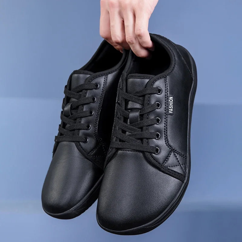 Men's Waterproof Barefoot Minimalist Sneakers — Wide Toe