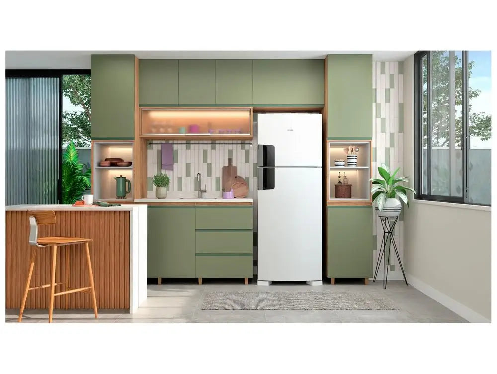 Consul Frost-Free Double-Door Refrigerator – 455L, White, 110V (CRM53MB)