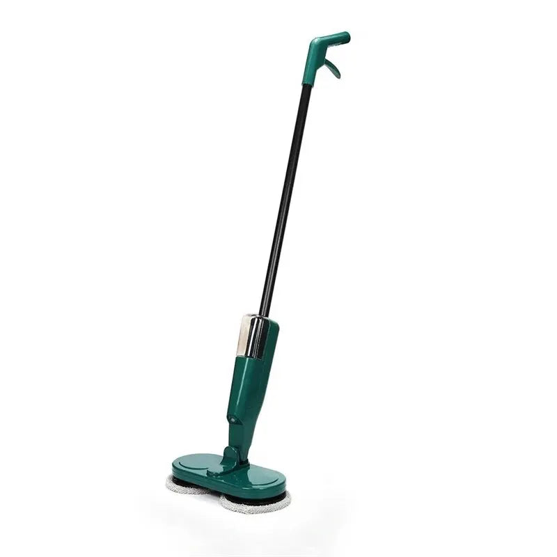 2-in-1 Wireless Electric Spin Mop & Floor Scrubber