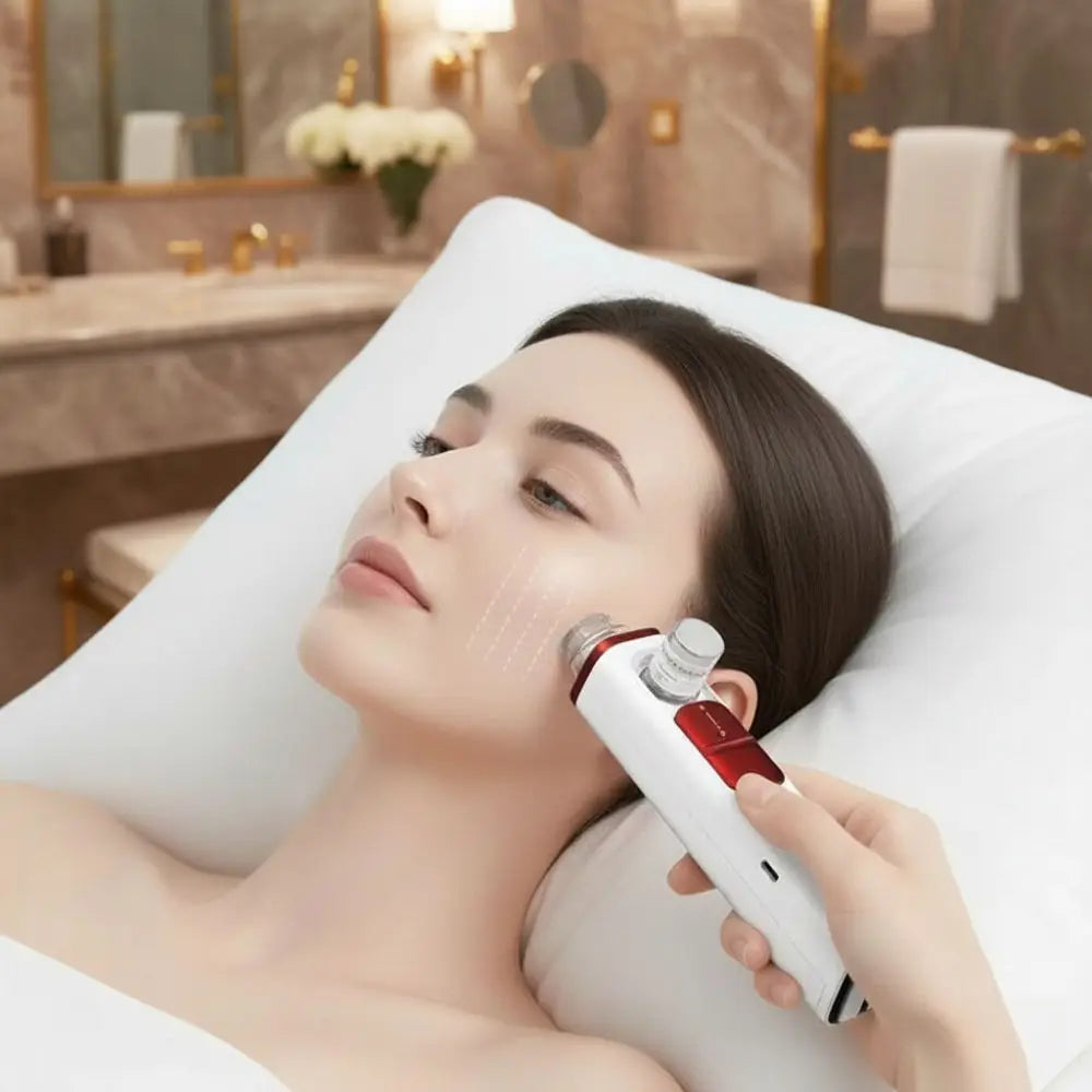 Omsblkin Handheld Facial Skin Rejuvenation & Tightening Beauty Instrument – USB-Powered Skin Care Device