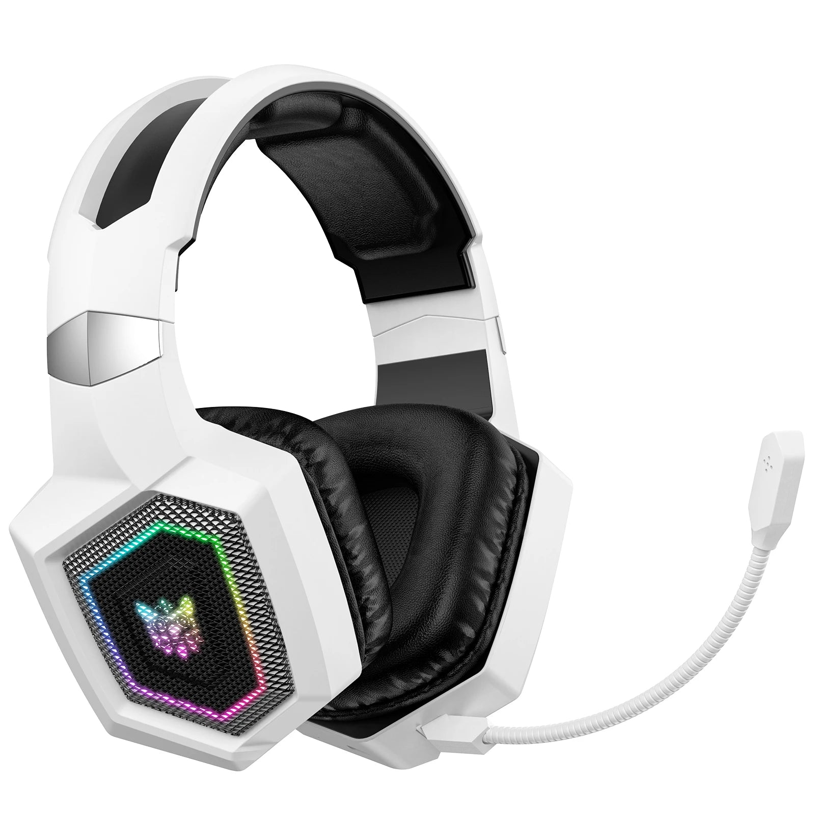 ONIKUMA GT806 Wireless Gaming Headset — 2.4GHz & Bluetooth 5.3, HiFi Sound, RGB, Noise-Canceling Mic for PC & Laptop