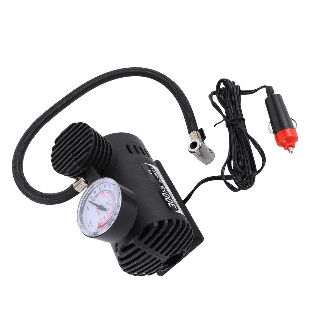 12V Portable Air Compressor for Bike Tires and Sports Balls