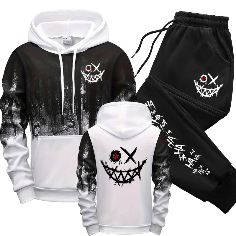 Men's Hooded Sweatshirt & Sweatpants Urban Casual Sport Jogger Set – Daily Fashion Suit