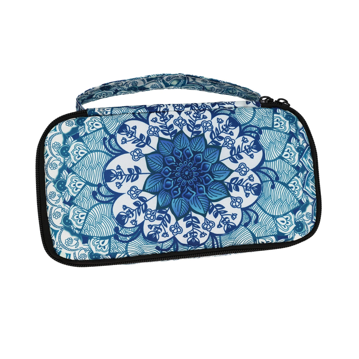 Large Portable Insulin Cooler Travel Bag – Lightweight Boho Flower Print for Outdoor Camping & Travel
