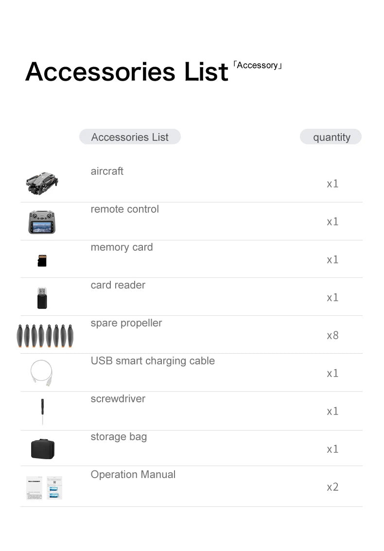 GT50 Camera Drone with Screen Remote & FPV